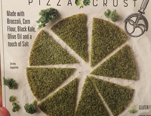 Broccoli & Kale Pizza Crust